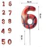 Gleemix 3D Basketball Birthday Candle 6 view 2