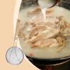 Stainless Steel Mesh Oil Skimmer Spoon with Wood Handle view 3