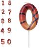 Gleemix 3D Basketball Birthday Candle 0 view 1