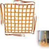 Flat Polyester Lifting Net, Orange, 2 x 2 m, 15 cm Mesh, 2 t Load view 1