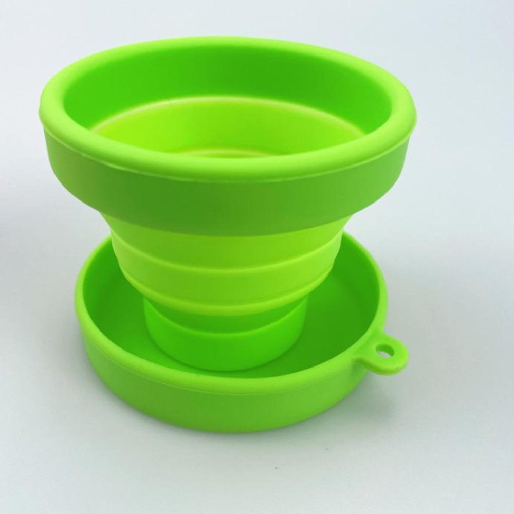 Heat-Resistant Silicone Folding Cup