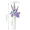 Artificial Easter Picks with Pastel Eggs and Bunny view 2