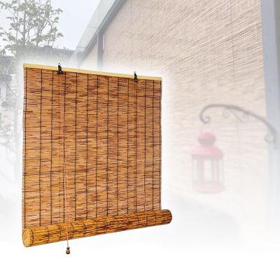 Bamboo Roller Shade with Lift Function