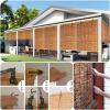 Bamboo Roller Shade with Lift Function view 3