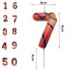 Gleemix 3D Basketball Birthday Candle 6 view 2