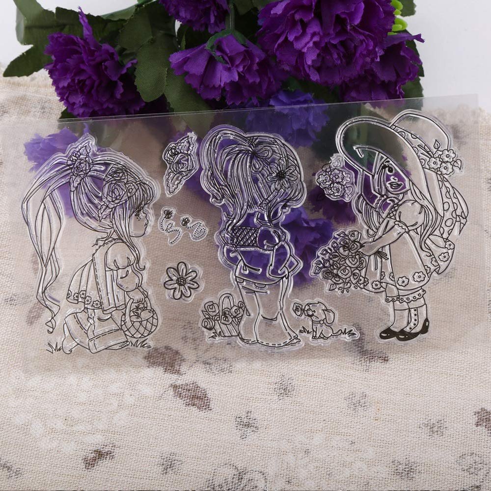 AUNMAS Transparent Silicone Stamps