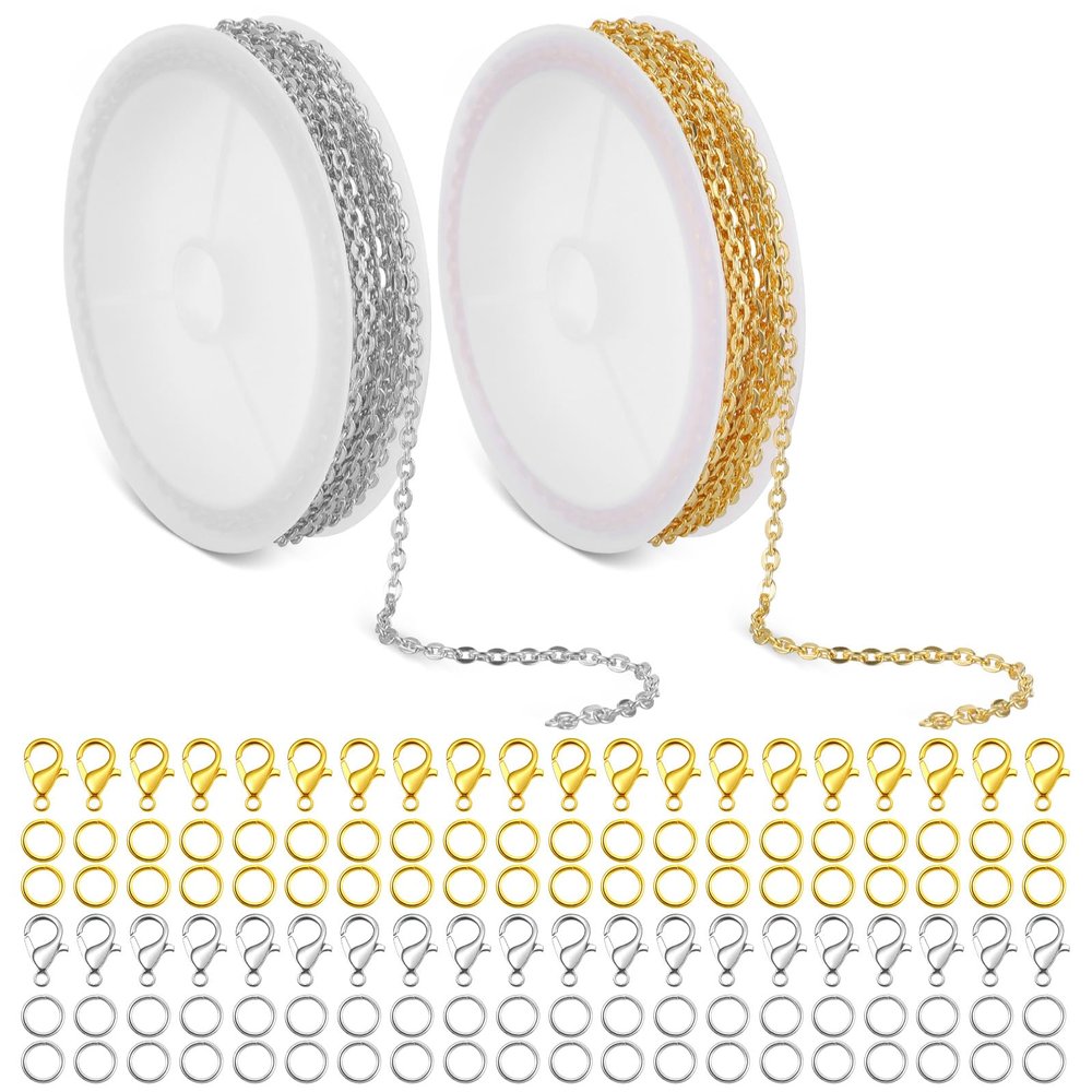 LLOUSSAK 2 Rolls Chain Gold Silver
