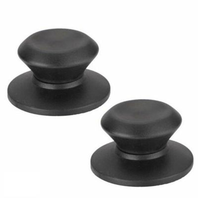 Lagomloot Replacement Knob for Pot Lids, Black, 2 Pieces