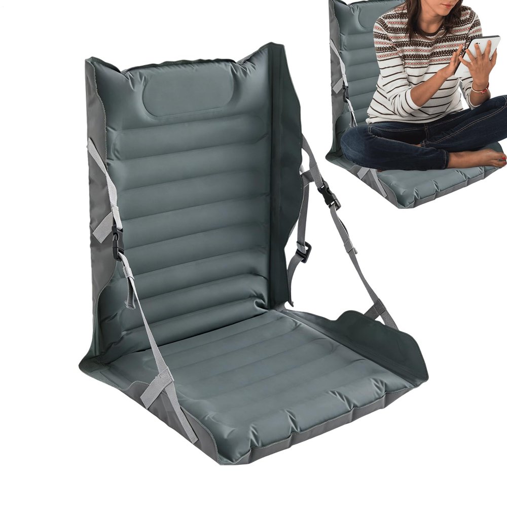 Inflatable Waterproof Portable Stadium and Bleacher Seat Cushion