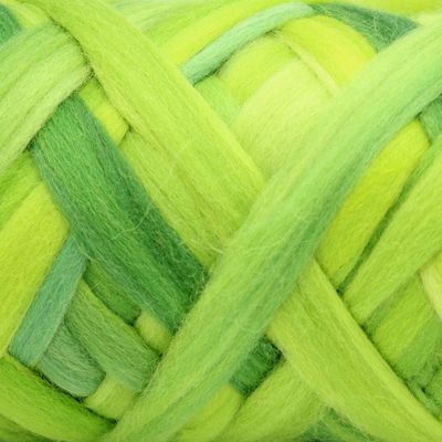 mjolda Australian Merino Wool Roving 20g for Felting (Forest)
