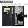 EuoDuo Flip Wallet Case for Honor X5 Plus, Brown Horse view 2