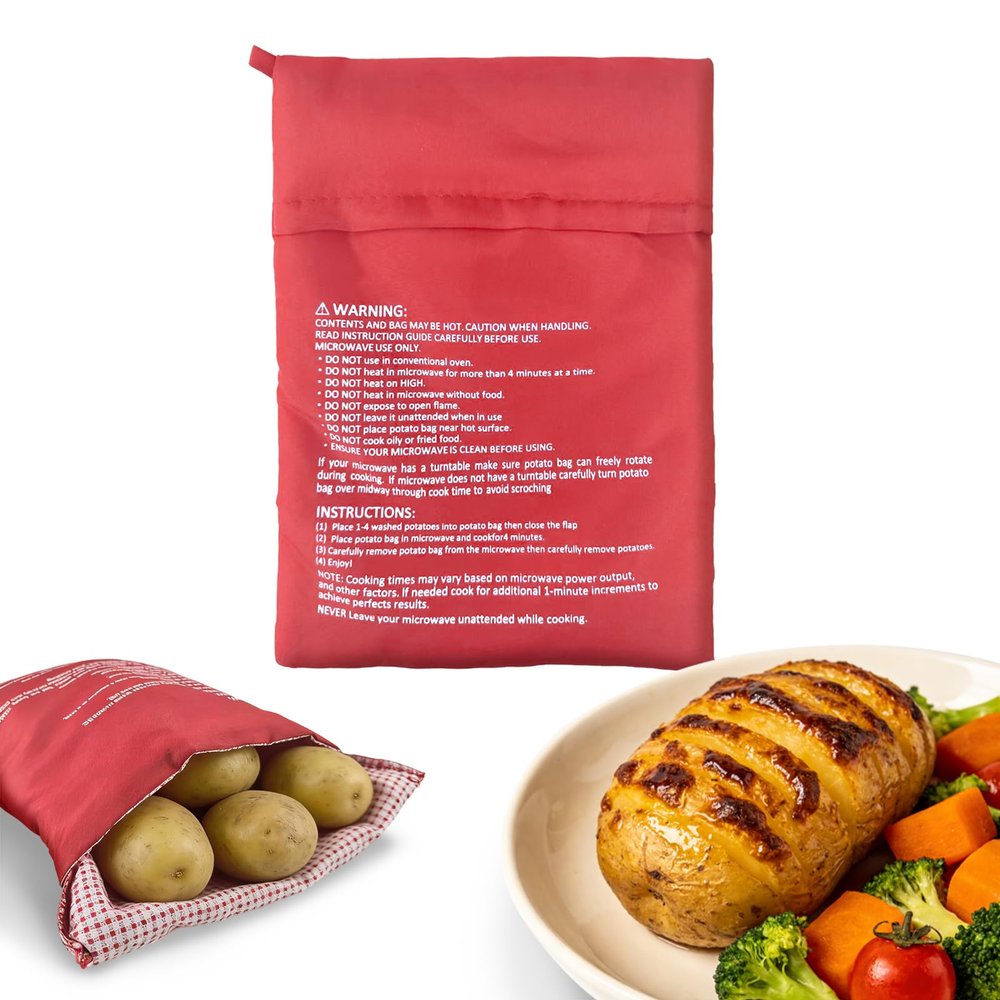 Microwave Potato Bag Medium 26x19cm