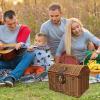 Rustic Vintage Picnic Basket view 3