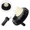 Minhe IBC Tank Cap with 25 mm Quick Connector, 163 mm, Black PP view 4