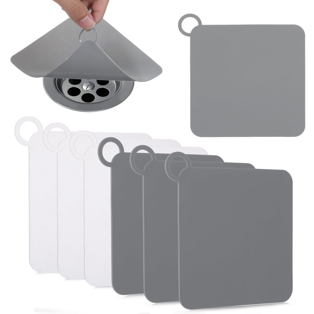6-Pack Odor Stopper Drain Covers