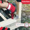 KOTARBAU Set of 25 Angle Brackets, 60 x 60 x 80 mm, Galvanized Steel view 4