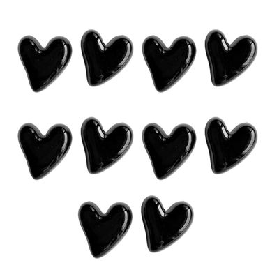 10-Piece Heart Magnet Set