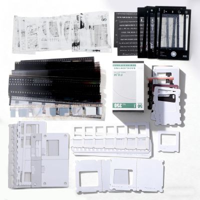SHENLIU 94-Piece Vintage Filmstrip Scrapbook Paper Pack