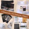 SHENLIU 94-Piece Vintage Filmstrip Scrapbook Paper Pack view 2