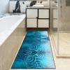 PilePoem Washable Non-Slip Runner Rug, 60 x 170 cm, Blue Lake view 3