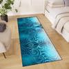 PilePoem Washable Non-Slip Runner Rug, 60 x 170 cm, Blue Lake view 4