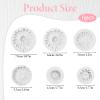 SHENLIU 4-Piece Silicone Flower Molds view 2