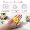 SHENLIU 4-Piece Silicone Flower Molds view 3