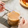 PACKOVE 6-Piece Glass Stirring Spoons with Long Handles, Assorted Colors view 4