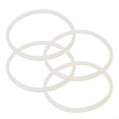 LatoYard Rubber Seal Ring for 250W Mixer, 8.5cm Replacement Seal for Juicers, White (4 Pack)