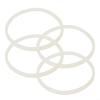 LatoYard Rubber Seal Ring for 250W Mixer, 8.5cm Replacement Seal for Juicers, White (4 Pack) view 1