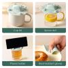 Silicone Mug Cover - Leakproof Cup Lid view 2