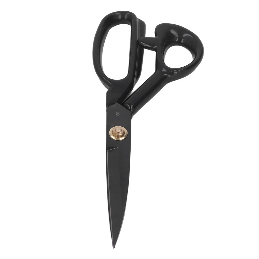 Cryfokt Professional 9-Inch Sewing Scissors, High-Manganese Steel, Sharp Black Blades