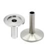 1 x 1/8", 1/4", 3/8", 1/2", 3, 6, 8, 10 mm Tube x KF16/25/40/50 Sleeve Vacuum Clamp VCR Fitting, SUS304 Stainless Steel Sanitary Brewing & Winemaking Kit (KF16, 3 mm) view 1