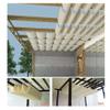 Custom-Made Retractable Pergola Canopy with UV Protection, Beige, 0.9 x 4 m view 1