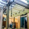 Custom-Made Retractable Pergola Canopy with UV Protection, Beige, 0.9 x 4 m view 3