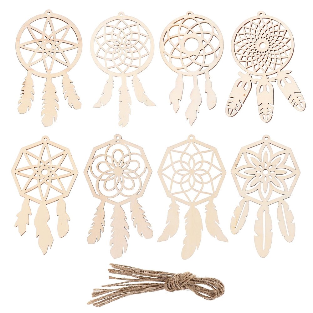 SOLUSTRE 8-Piece Wall Hanging Dream Catchers for Painting