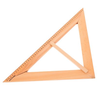 Triangle Ruler for Precise Measuring and Drawing