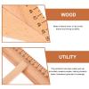 Triangle Ruler for Precise Measuring and Drawing view 3