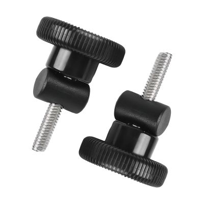 Pool Cover Knob Nut Replacement for Hayward Super SPX1600PN, Black, 2-Pack with Nut for SP1605X7, SP1607X10, SP1608X10