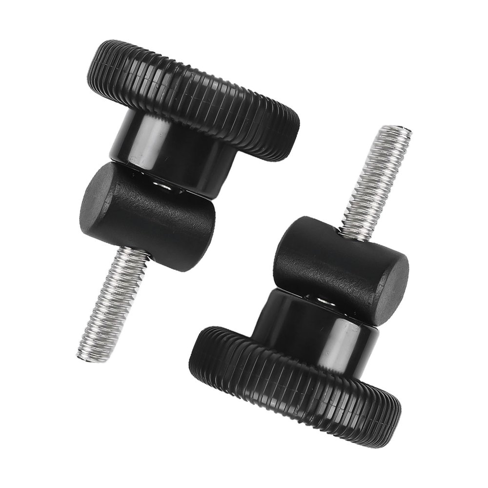 Pool Cover Knob Nut Replacement for Hayward Super SPX1600PN, Black, 2-Pack with Nut for SP1605X7, SP1607X10, SP1608X10