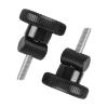 Pool Cover Knob Nut Replacement for Hayward Super SPX1600PN, Black, 2-Pack with Nut for SP1605X7, SP1607X10, SP1608X10 view 1