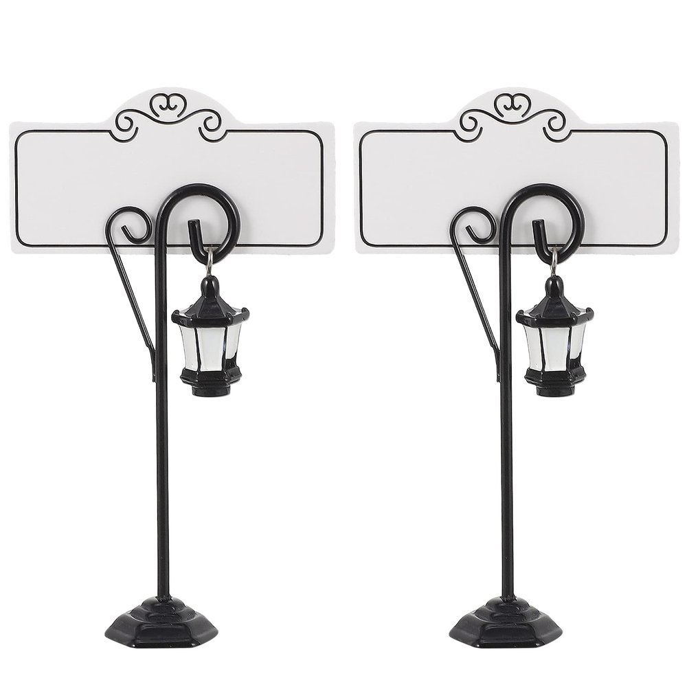 ELEOUTI 2-Pack Elegant Table Card Holders