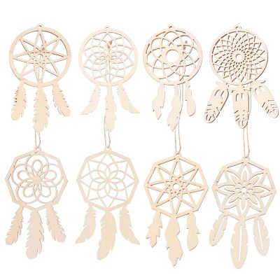 LAPYAPPE 8-Piece Dreamcatcher Set with Macrame