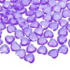 QUARKZMAN 50 Pcs Acrylic Heart Rhinestones 12mm view 1