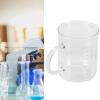 Xiuganpo Scientific Chemistry Beaker Mug, 473 mL, Borosilicate Glass with Handle and Measurement Scale for Coffee, Tea, and Kitchen Use view 3