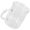 Xiuganpo Scientific Chemistry Beaker Mug, 473 mL, Borosilicate Glass with Handle and Measurement Scale for Coffee, Tea, and Kitchen Use view 4