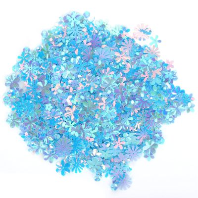 SENECESLI Flower-Shaped Glitter Confetti