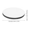 PolyGen Sound-Dampening Feet with Double-Sided Adhesive for Resonance Reduction, 50-Pack, 50 mm x 3 mm Speaker Isolation Pads view 2