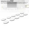 PolyGen Sound-Dampening Feet with Double-Sided Adhesive for Resonance Reduction, 50-Pack, 50 mm x 3 mm Speaker Isolation Pads view 3