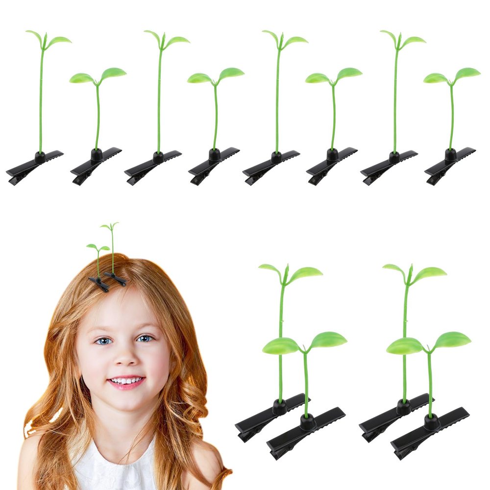 MAGICLULU 50-Piece Bean Sprout Hair Clips